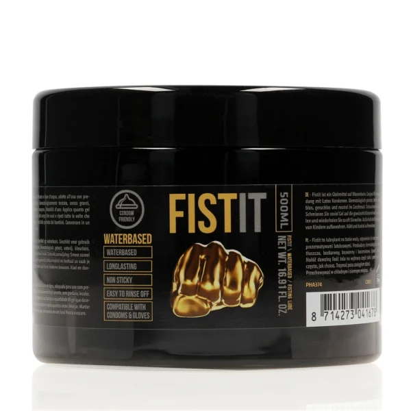 Fist It by Shots lubrikantas vandens pagrindu, bespalvis, 500 ml
