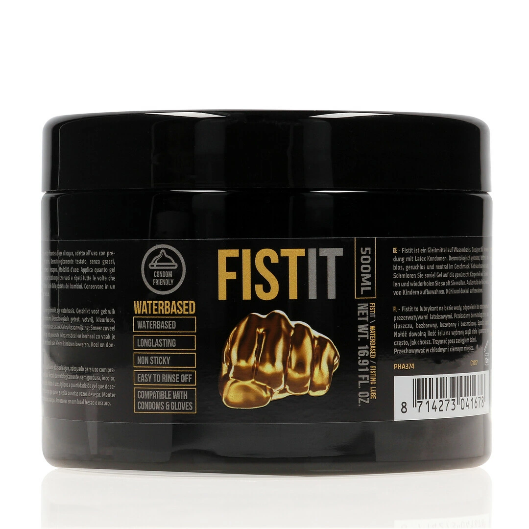 Fist It by Shots lubrikantas vandens pagrindu, bespalvis, 500 ml