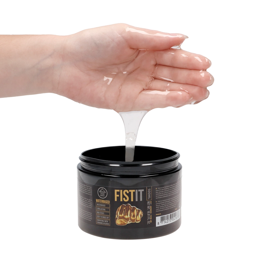 Fist It by Shots lubrikantas vandens pagrindu, bespalvis, 500 ml