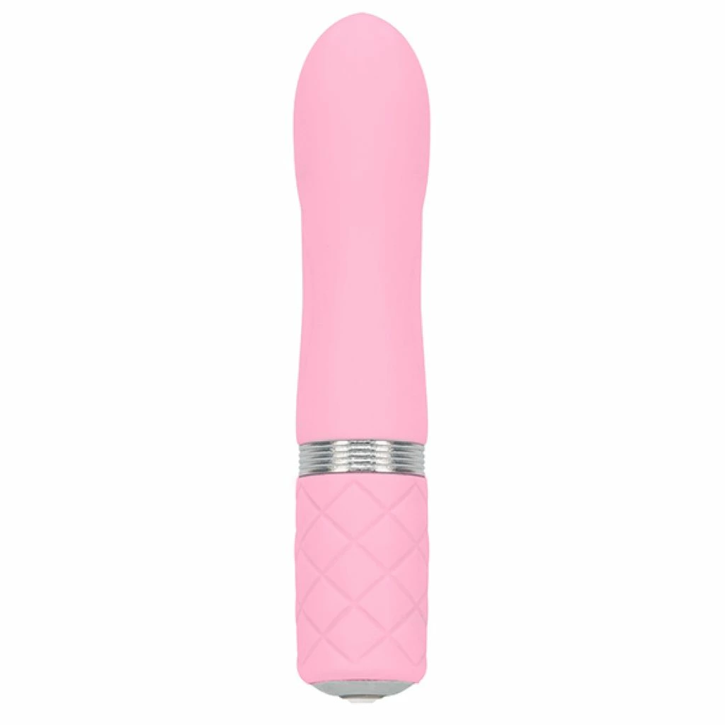 Pillow Talk Flirty mini masažuoklis su Swarovski kristalu, rožinis