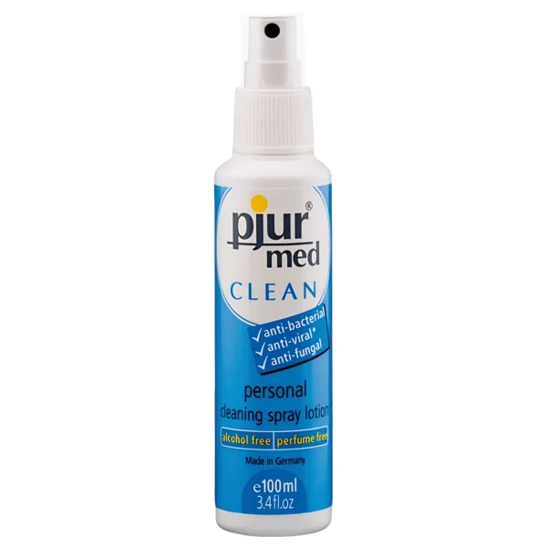 Pjur MED Clean valiklis aksesuarams be alkoholio, 100 ml