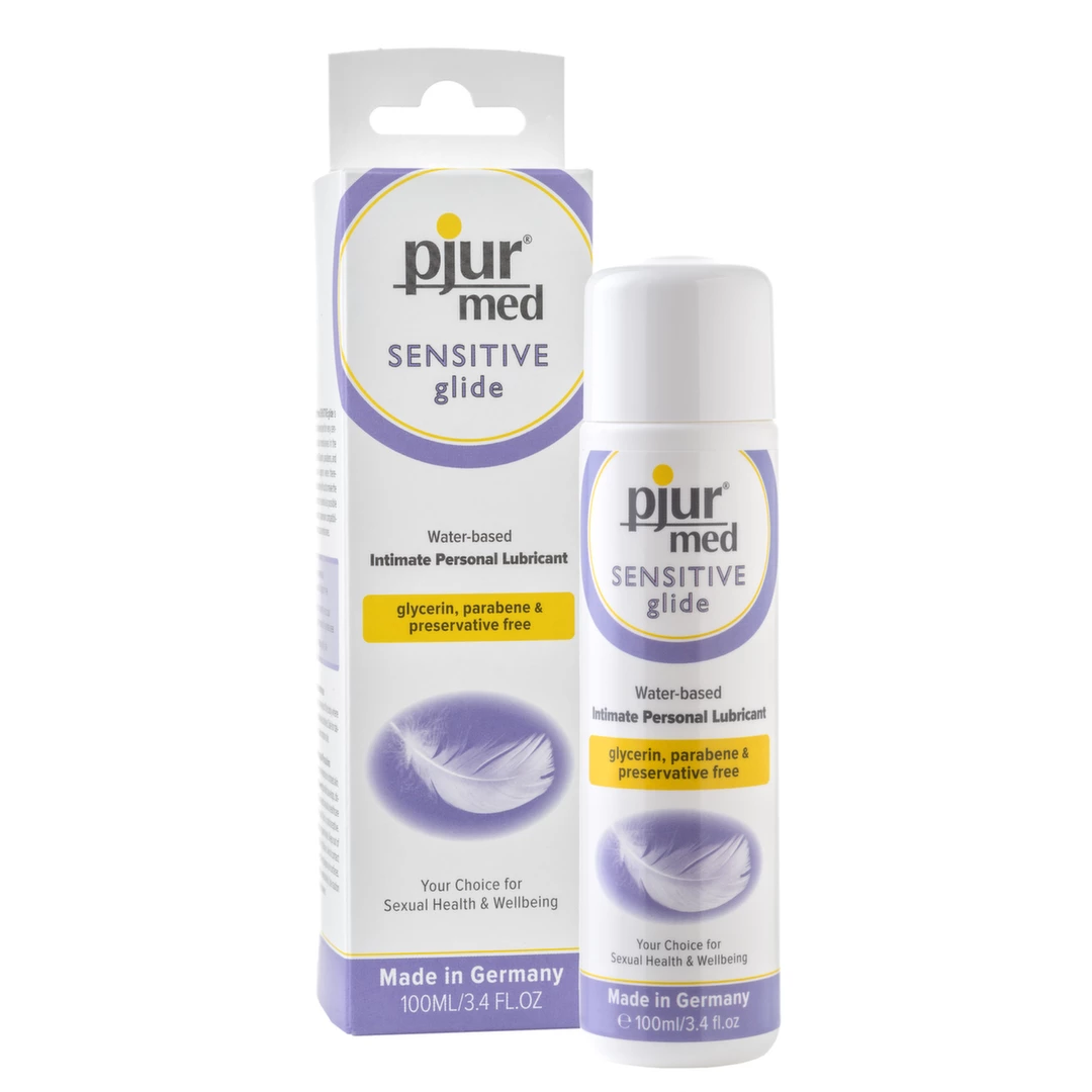 Pjur MED Sensitive hipoalerginis lubrikantas vandens pagrindu, 100 ml
