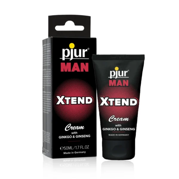 Pjur Man Xtend kremas vyrams su ženšeniu ir ginkmedžiu, 50 ml