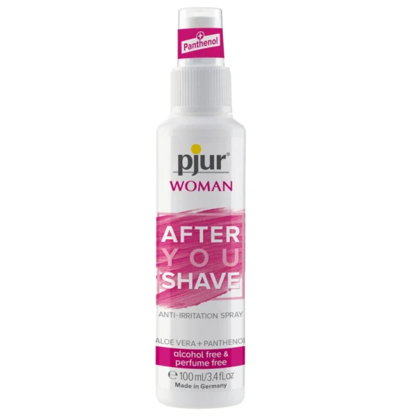 Pjur Woman After You Shave priežiūros purškiklis po skutimosi, be alkoholio, 100 ml