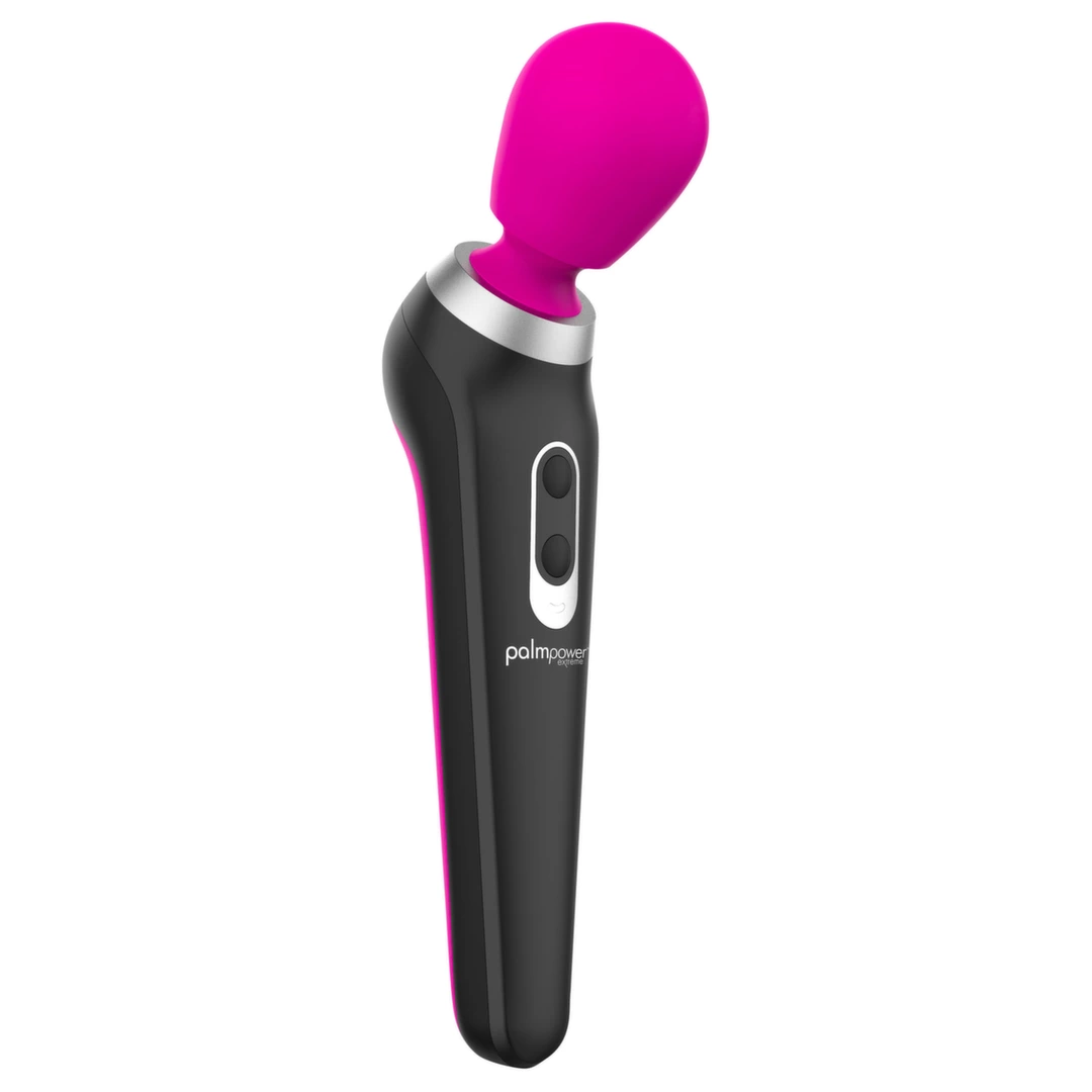PalmPower Extreme wand masažuoklis, įkraunamas per USB, rožinis