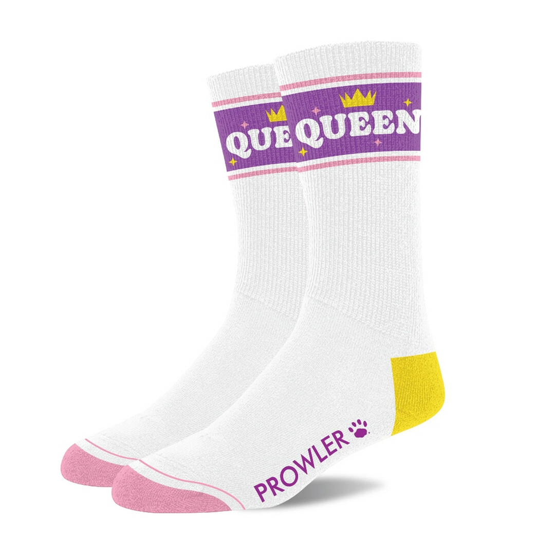 Prowler RED Queen kojinės su užrašu, universalus dydis