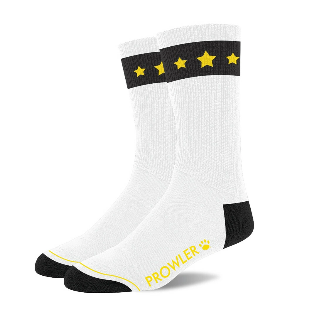 Prowler RED Gold Star kojinės su užrašu, universalus dydis