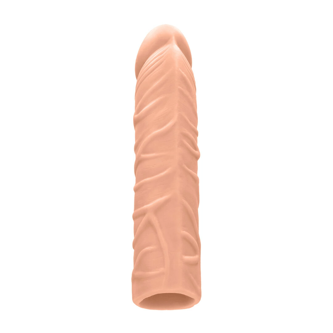 RealRock penio antgalis, 17 cm, Skin TPE be ftalatų, natūralios spalvos