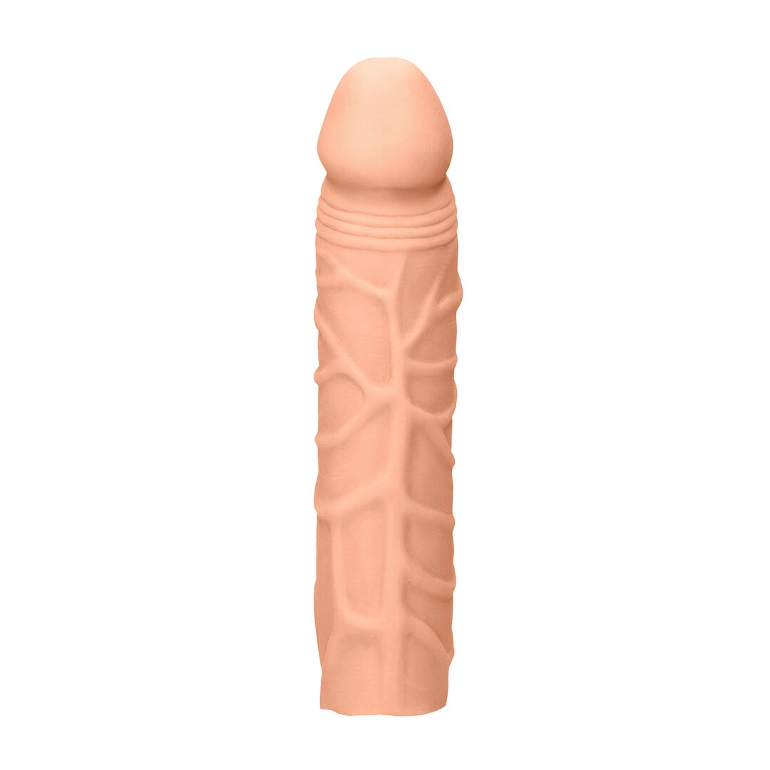 RealRock penio antgalis, 17 cm, Skin TPE be ftalatų, natūralios spalvos