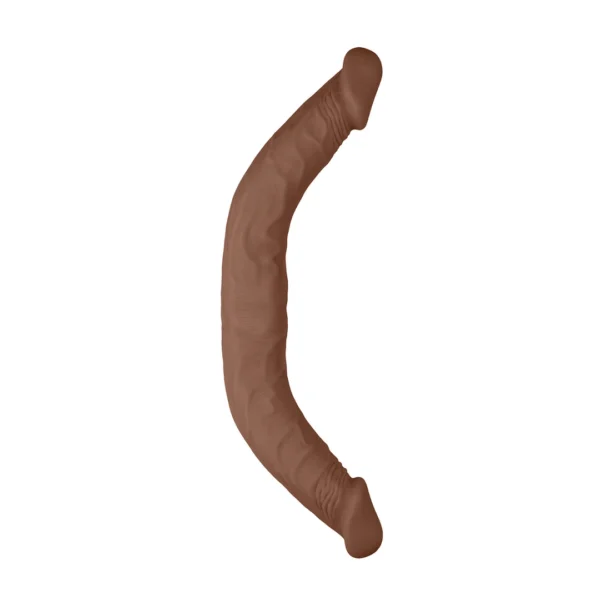 RealRock by Shots Double Flex dvigalis dildo, 46 cm, TPE