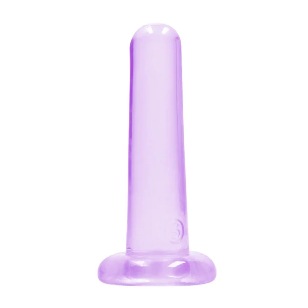 RealRock by Shots Crystal Clear skaidrus dildo su siurbtuku, 13,5 cm