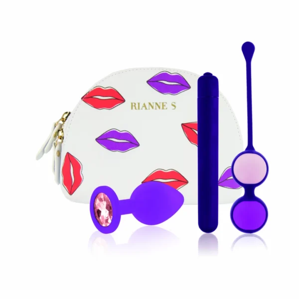Rianne S Essentials First Vibe Kit rinkinys pradedantiesiems su vibruojančia kulka