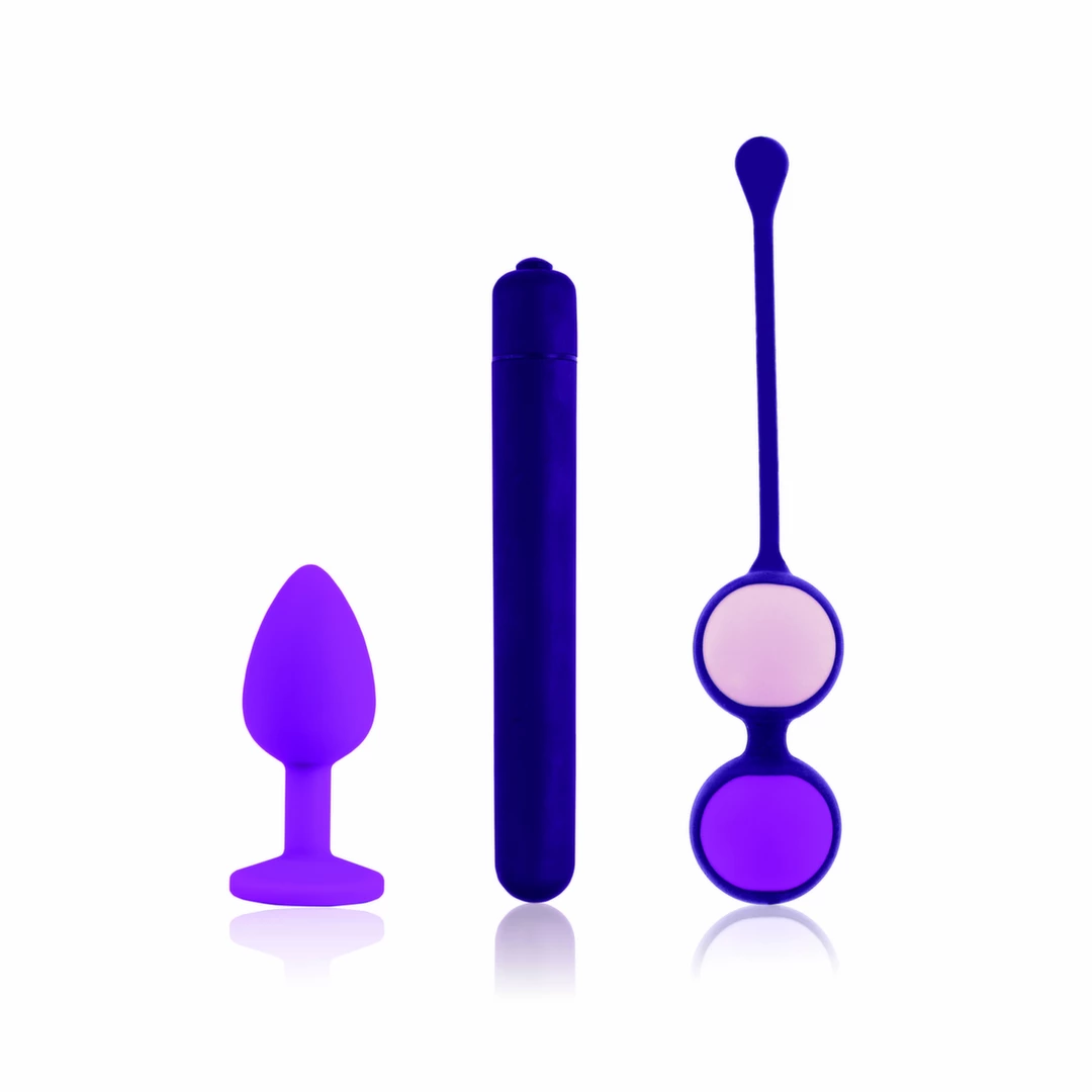 Rianne S Essentials First Vibe Kit rinkinys pradedantiesiems su vibruojančia kulka