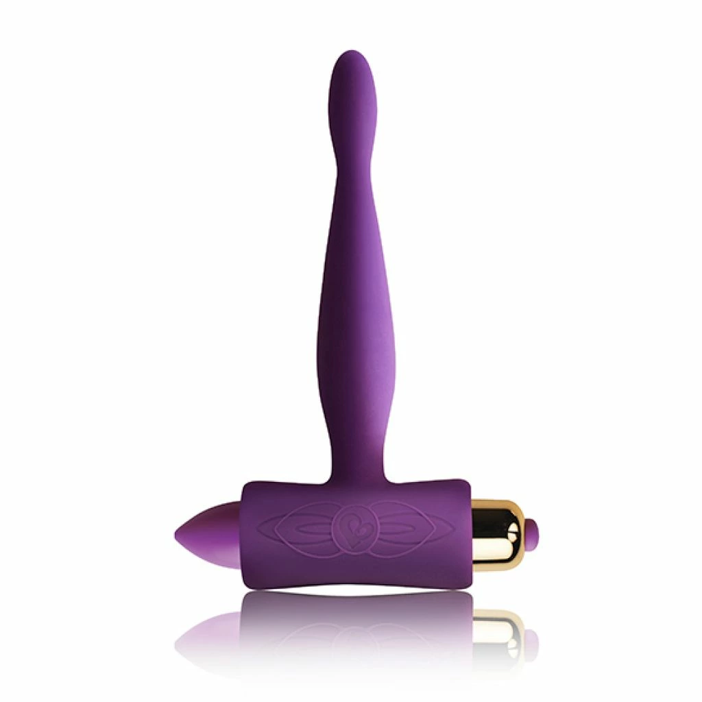 Rocks-Off Petite Sensations Teazer vibruojantis analinis kaištis, silikoninis, violetinis