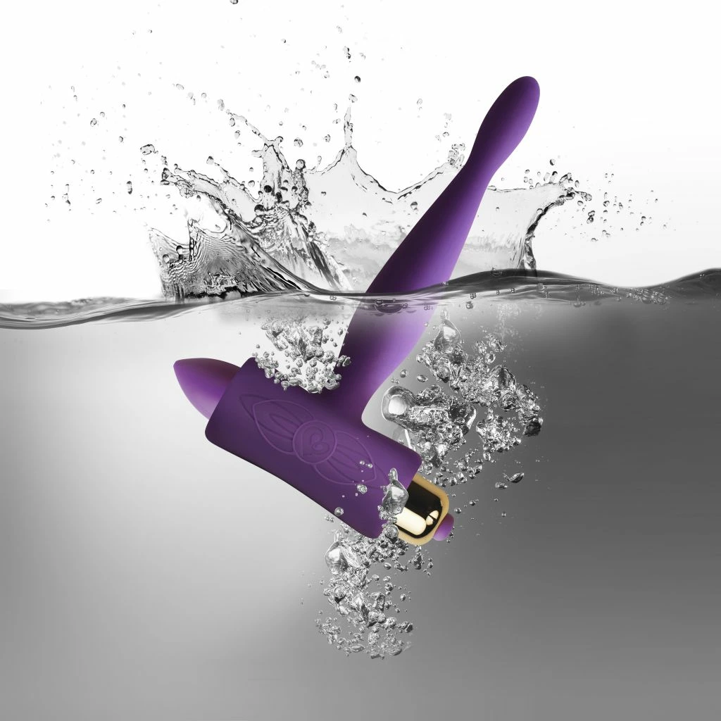 Rocks-Off Petite Sensations Teazer vibruojantis analinis kaištis, silikoninis, violetinis