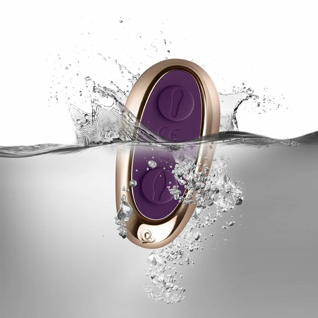 Rocks-Off Petite Sensations Discover vibruojantis analinis kaištis su pulteliu, violetinis