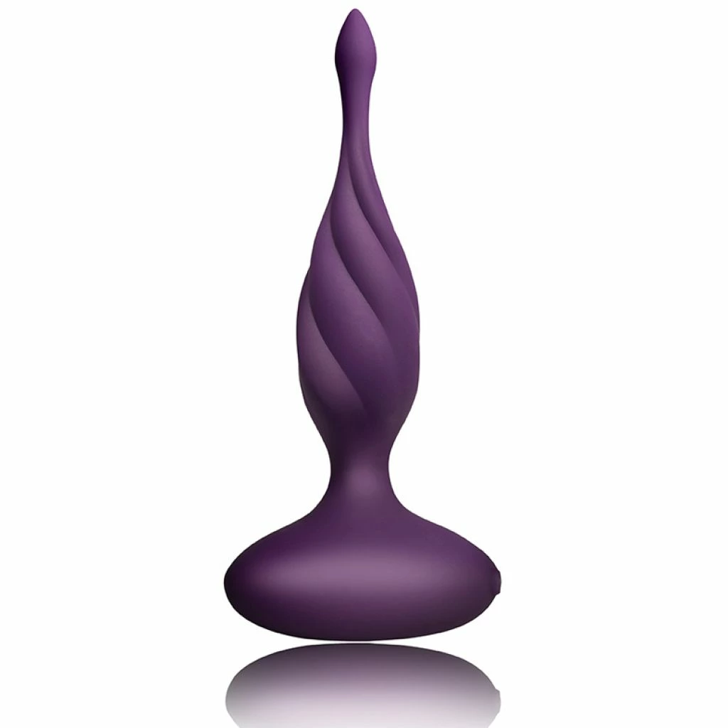 Rocks-Off Petite Sensations Discover vibruojantis analinis kaištis su pulteliu, violetinis
