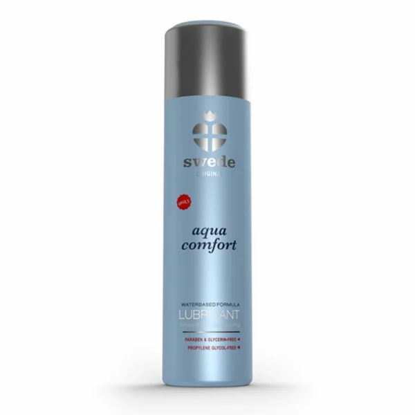 Swede Aqua Comfort lubrikantas vandens pagrindu, be parabenų, 120 ml
