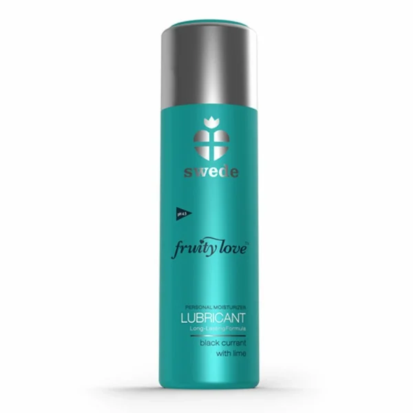 Swede Fruity Love lubrikantas vandens pagrindu, juodieji serbentai ir laimas, 100 ml