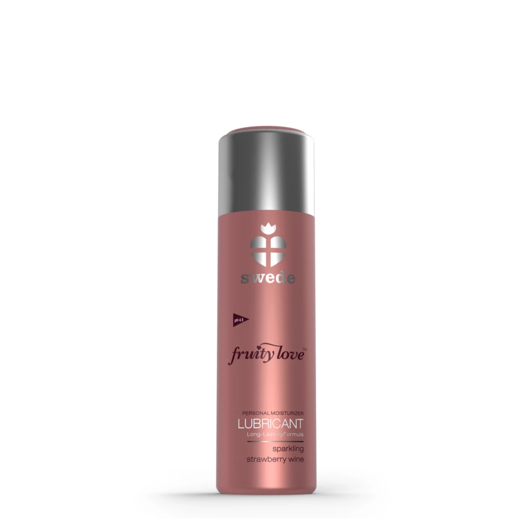Swede Fruity Love lubrikantas vandens pagrindu, braškių vynas, 50 ml
