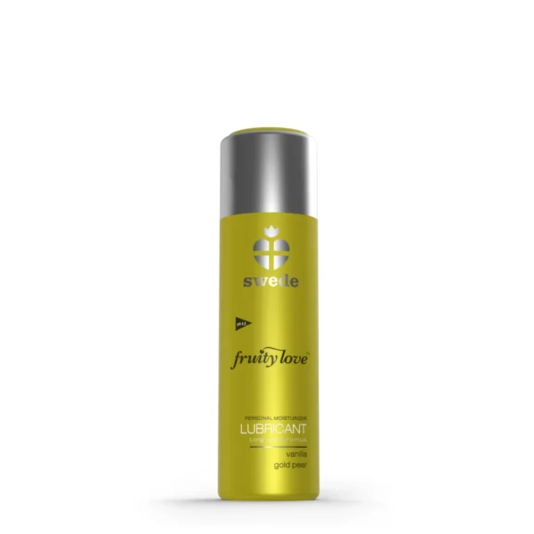 Swede Fruity Love lubrikantas vandens pagrindu, vanilė ir auksinė kriaušė, 50 ml