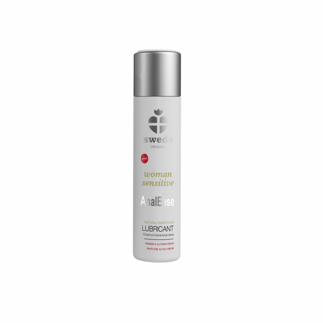 Swede Woman Sensitive AnalEase lubrikantas vandens pagrindu, 60 ml
