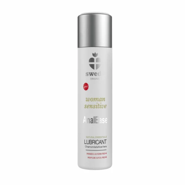 Swede Woman Sensitive AnalEase lubrikantas vandens pagrindu, 120 ml