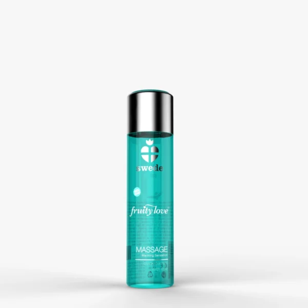 Swede Fruity Love veganiška masažo priemonė, juodieji serbentai ir laimas, 60 ml