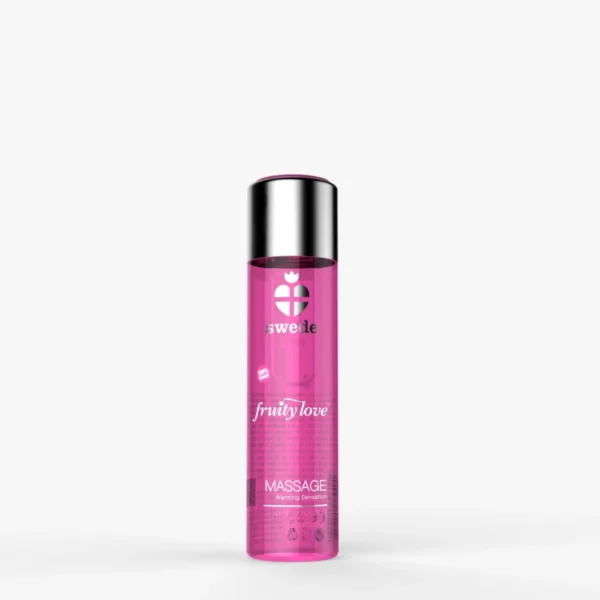 Swede Fruity Love veganiška masažo priemonė, rožinis greipfrutas ir mangas, 60 ml