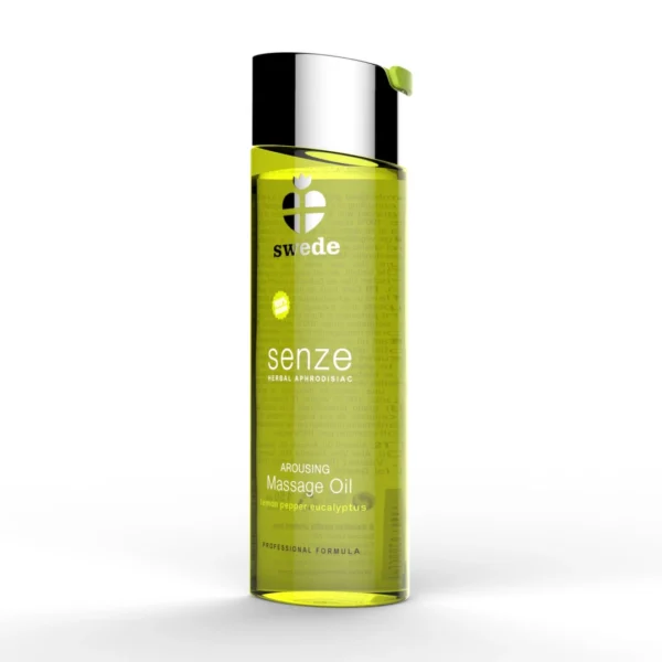 Swede Senze masažo aliejus, citrina, pipirai ir eukaliptas, 75 ml