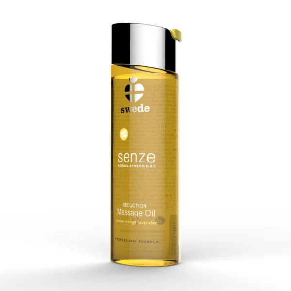 Swede Senze masažo aliejus, gvazdikėliai, apelsinas ir levanda, 75 ml