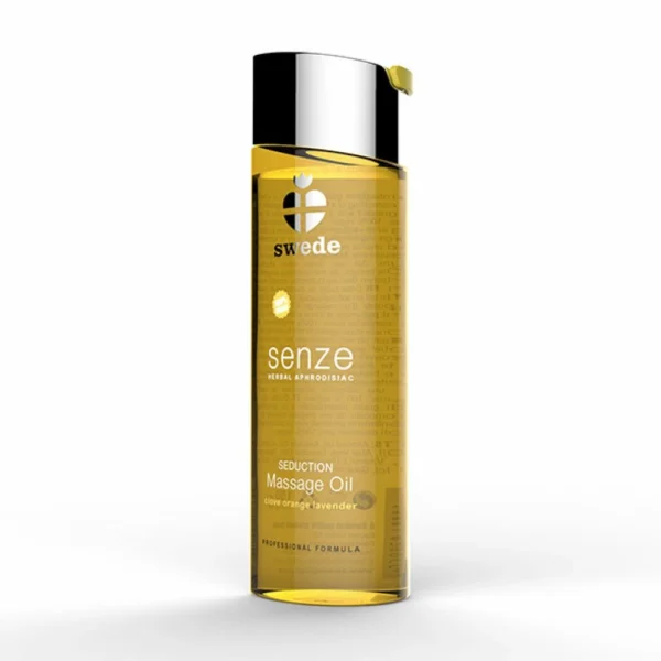 Swede Senze masažo aliejus, gvazdikėliai, apelsinas ir levanda, 150 ml