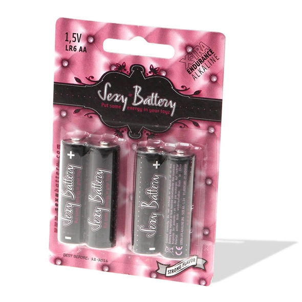Sexy Battery Xtra Endurance AA šarminės baterijos, 1,5 V, 4 vnt.