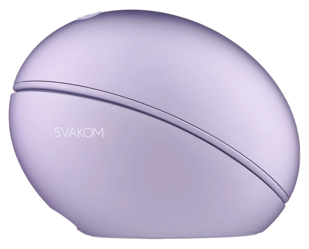 Svakom Pulse Galaxy klitorio stimuliatorius su oro bangomis ir LED projektoriumi, alyvinis