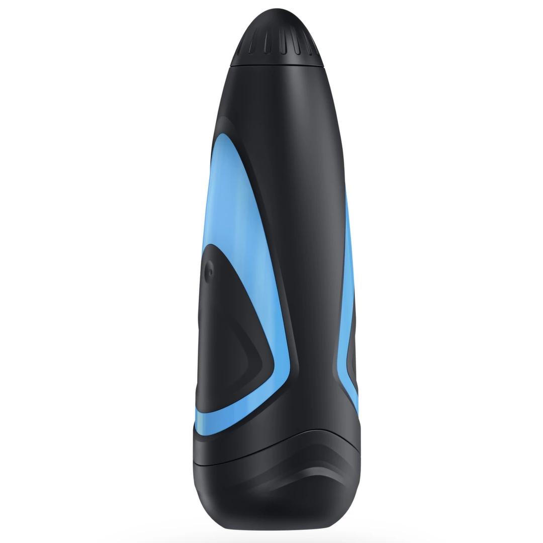 Satisfyer Men Classic masturbatorius su reguliuojamu oro slėgiu, juodas