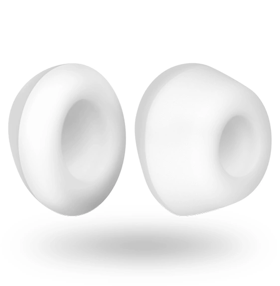 Satisfyer Pro 2 Climax Tips keičiami silikoniniai antgaliai, 5 vnt., balti
