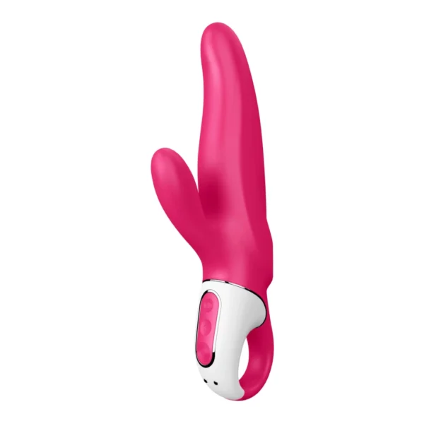 Satisfyer Mr. Rabbit rabbit tipo vibratorius su dviem varikliais, violetinis