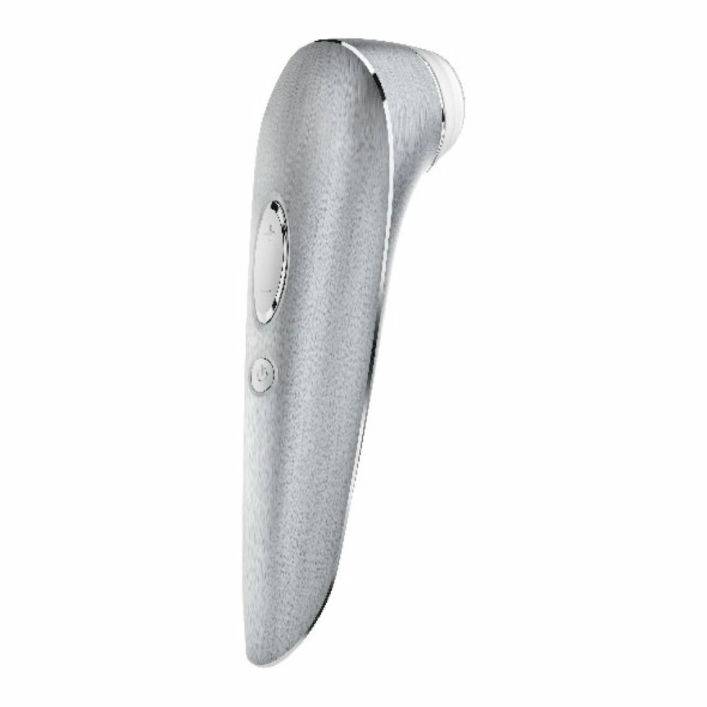 Satisfyer High Fashion klitorio stimuliatorius su oro bangomis, sidabrinis