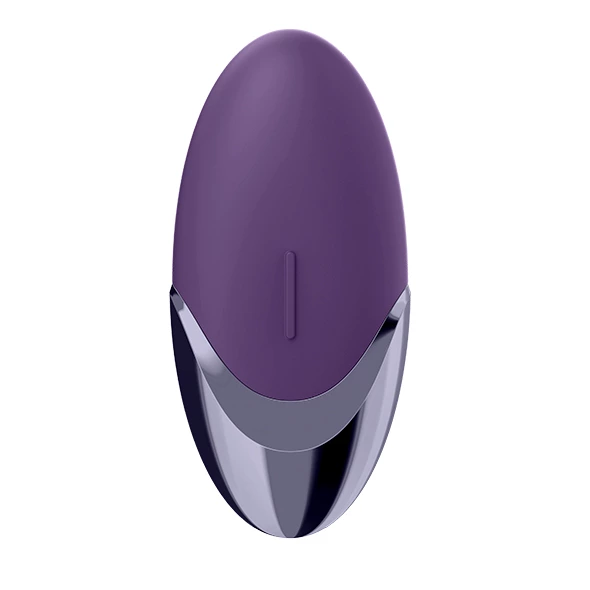 Satisfyer Purple Pleasure kompaktiškas klitorio vibratorius su 15 programų, violetinis
