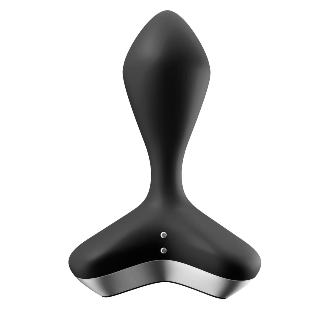 Satisfyer Game Changer analinis vibratorius, valdomas programėle, juodas