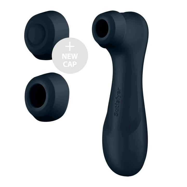 Satisfyer Pro 2 Generation 3 klitorio stimuliatorius, valdomas programėle, juodas