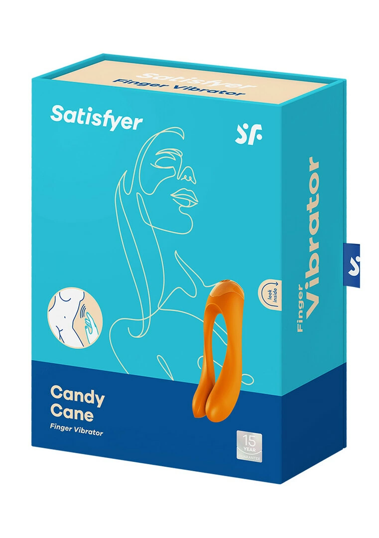 Satisfyer Candy Cane mini vibratorius pirštui