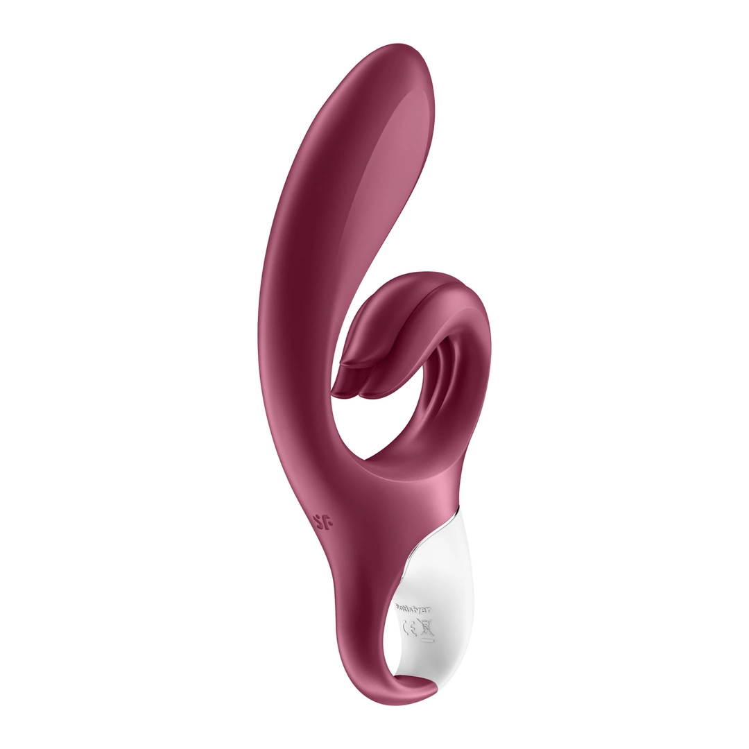 Satisfyer Love Me vibratorius su dviem varikliais ir lanksčia rankena