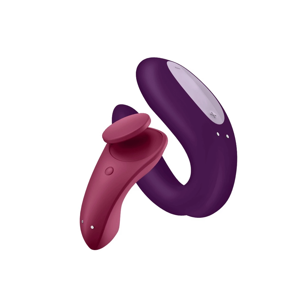 Satisfyer Partner Box 1 rinkinys poroms su dviem vibratoriais, valdomais programėle