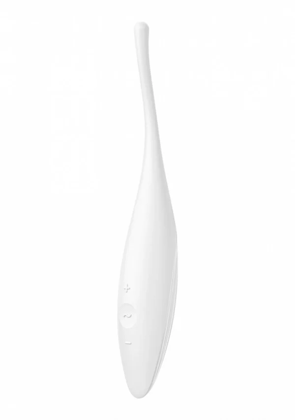 Satisfyer Twirling Joy vibratorius su besisukančiu galiuku, rožinis