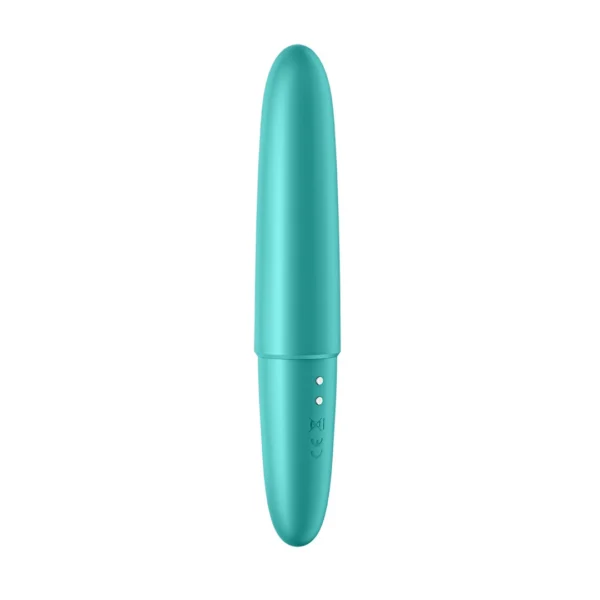 Satisfyer Power Bullet 6 vibruojanti kulka, turkio spalvos