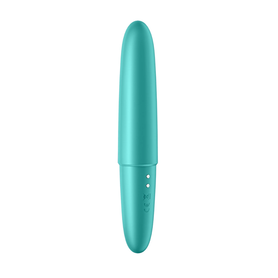 Satisfyer Power Bullet 6 vibruojanti kulka, turkio spalvos