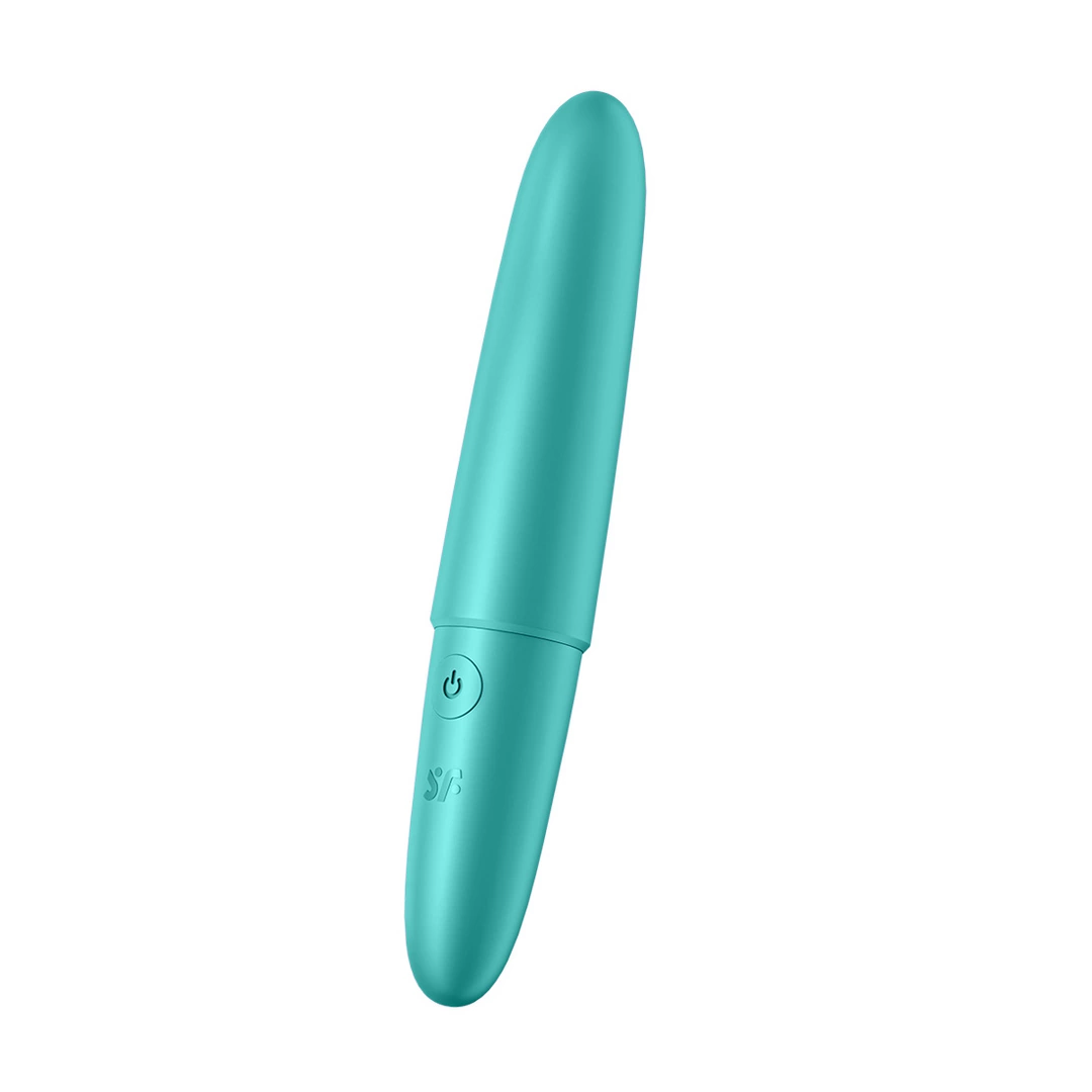 Satisfyer Power Bullet 6 vibruojanti kulka, turkio spalvos