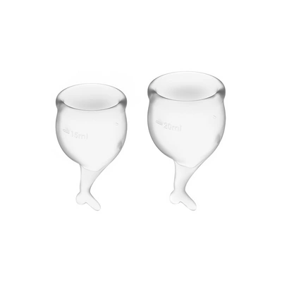 Satisfyer Feel Secure menstruacinė taurelė, M dydis