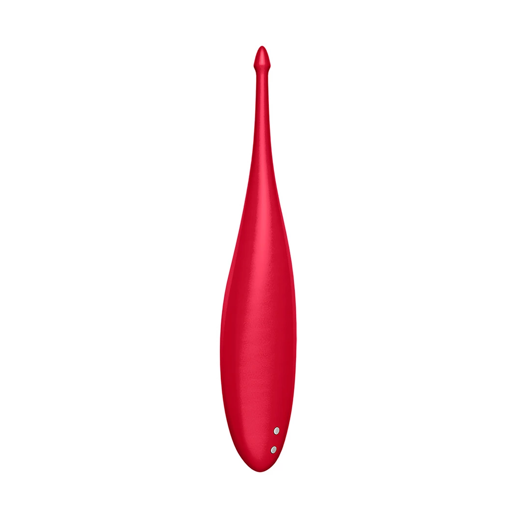 Satisfyer Twirling Fun Tip vibratorius su besisukančiu galiuku, purpurinis